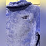 The North Face Purple zip up fleece jacket, size small Photo 7