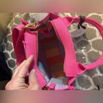 Kate Spade NWT Pink Green Plaid Satchel crossbody fabric collectible summer prep Photo 6