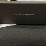 Dennis Basso Red LUGGAGE TAG MEASURES APPROX 6” RED LEATHER RED FUR (FAUX??) Photo 7