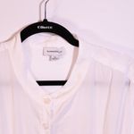 NEW Summersalt The Effortless Button Front Collarless Midi Shirtdress Cover-Up Photo 1