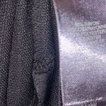 Liz Claiborne Black stretchy Velour Long Sleeve Evening Dress Photo 6