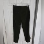 Vince  Soft Tailored Crop Pants Dark Olive Green Trouser Size 0 Photo 2
