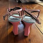 Marc Fisher  Women's Pink, Yellow, and Blue Strappy Heels Photo 1