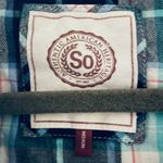 SO Blue Kohl’s Plaid Shirt  Photo 2