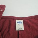 Old Navy  Burgundy Patterned Sleeveless Swing Dress Sz L Photo 3