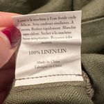 NWT Grae Cove Thalia Button Fly Wide Leg Palazzo Pants Green 100% Linen Size XL Photo 8