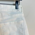 MOTHER The Kick It High Waist Straight Leg Jeans in Wash Fairest Of Them All White Size 26 Photo 9