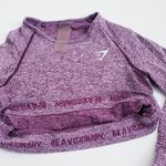 Gymshark Vital Seamless Long Sleeve Cropped Athletic Sports Top Photo 3