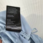 Urban Outfitters Ruched Parachute Pants Light Blue Low-Rise Women’s Size Large Photo 3