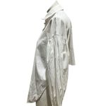 Eloquii  Women's Puff Sleeve Button-Down Shirt White Size 14 Photo 4