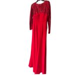 Tadashi Shoji  OTTILIE SEQUIN EMBELLISHED CREPE GOWN Photo 4