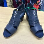 Easy Street  Women’s Adara Navy Heeled Sandal Size 7.5 W NWOT Photo 5