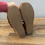 Bed Stu Fabiola Black Lux Distressed Leather Platform Sandal Photo 5