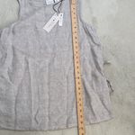 Rachel Zoe  Resort Ready Zoe 100% Linen Beige Tank Top Tunic Tie Sides Sz Medium Photo 8