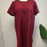 Talbots RSVP By  Red Tweed Fit & Flare Dress - Size 20W Photo 0