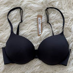 SKIMS  Ultimate Push up Plunge Bra Onyx Size 30D Photo 0