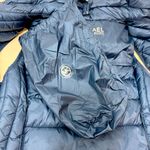 Michael Kors Navy River Blue Puffer Lightweight Packable Vest Size M Photo 7