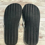 OP Blingy Flip Flops Sandals Size 9 Rhinestone Beach Pool Thongs Photo 7