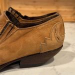 Guess by Marciano Vintage GUESS Georges Marciano LEATHER BROWN WESTERN Mule Bootie statement rodeo Photo 1