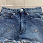 H&M Jeweled Denim Shorts Photo 5