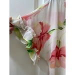 In Bloom Lingerie Cover Robe Floral Sheer L ROMANTIC FLOWERS EDGE Size L Photo 2