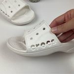 Crocs Solid White Slip On Sandals Shoes Casual Women Size 8 Photo 1