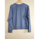 Vuori  Heather Blue Crew Neck Long Sleeve Sweatshirt Top Women's Size Medium Photo 2