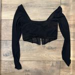 Garage Long Sleeve Corset Top Photo 3
