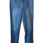 Boden Denim GIRLFRIEND Medium Rinse High Waist Jeans Women's 10L 10 Long Blue Photo 0