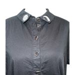 Hell Bunny Samara Black Dress Ouija Buttons Size Large Photo 5