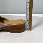 Soludos  Venetian Tan Suede‎ Block Heel Mules Womens 8 Beige Photo 7