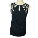Bar III Bar lll Black Strappy Tank Top Blouse Photo 1