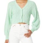 BCBGeneration  Mint Green iCarly Cardigan Photo 0