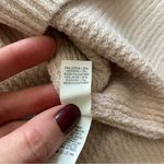 Aerie Baby Pink Chunky Knit Pullover Oversized Sweater Photo 6