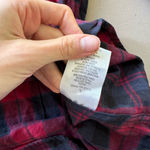 Ci Sono  Plaid Flannel Button Up Shirt Photo 3