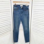 frame denim  Le High Skinny Side Seam Piping Bonhill Jeans Blue Size 25 Photo 6