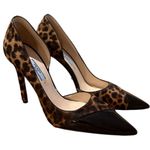 Prada  Leopard Print Calf Hair D’orsay Heels Sz. 38.5 (US 8.5) Photo 2
