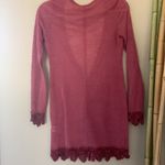 Free People  Lace Trim Cardigan Photo 6