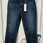 Driftwood  Womens Stella Jeans 30 NWT Dark Wash Straight Leg Cotton Casual Photo 0