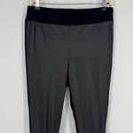 J. McLaughlin  Slim Ankle‎ Pants Size Large Black Pull-On Stretch Workwear Classic Photo 2