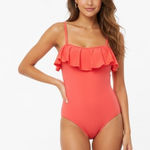 Laundry by Shelli Segal  Ruffles One Piece Bathing suit Size Small Photo 0
