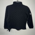 Atlanta Falcons 24 Select Womens Size Large Black Quilted 1/4 Snap Pullover Photo 5