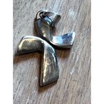 James Avery Retired Sterling Silver Cross Necklace Twisted Ribbon Pendant 925 Photo 6