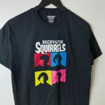 Urban Outfitters Bucky & The Squirrels T Shirt Rock Band Movie Tee Promo Film Black Medium M Logo Photo 12