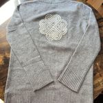 Two Bees Cashmere | women’s Chinese Knot Cardigan. Size: M Photo 4