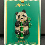 Piper  K | Panda 🐼 Bear Brooch Photo 0