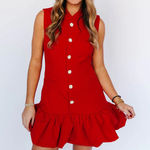 Boutique Triple Threads  Red Dress Photo 0