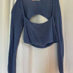 Free People L Blue Fp Beach Top Photo 1