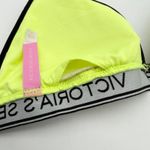 Victoria's Secret  Women Bikini Top Size S Neon Yellow Sporty Y2K Festival‎ Chic Photo 5
