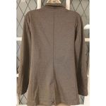 Croft & Barrow NEW  Comfort Stretch Petite Large Brown Herringbone Blazer Jacket Photo 2